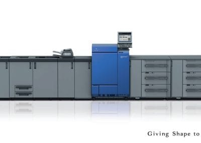 Production Machine with Binding  Stapling and Folding